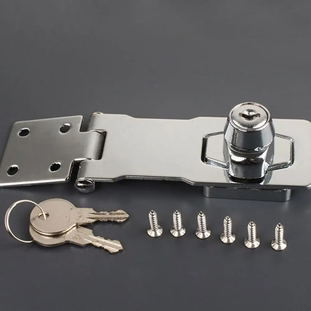 304 stainless steel 90 degree with lock corner door lock buckle mounted
