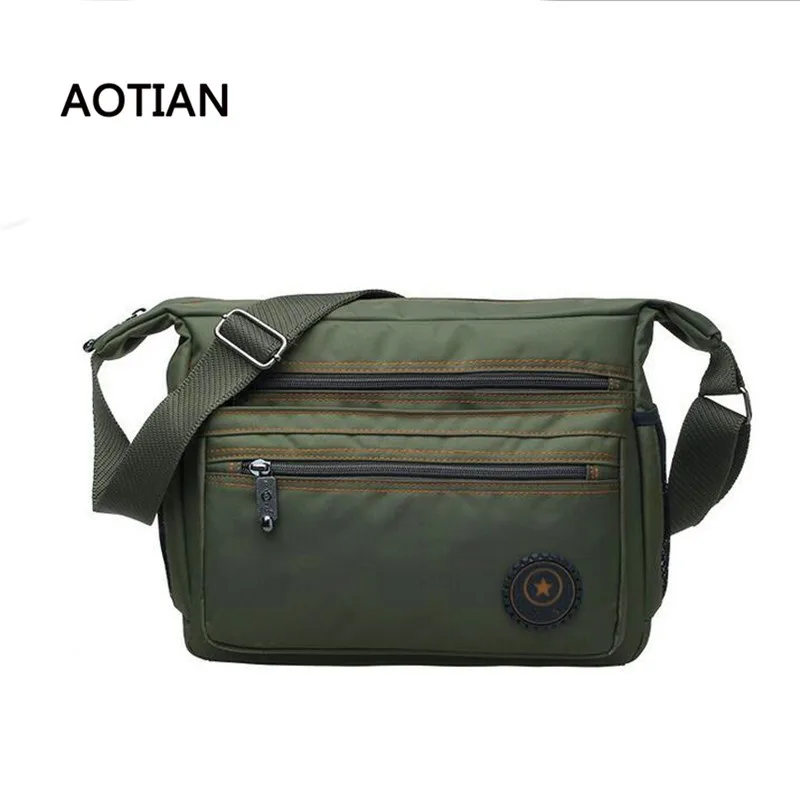 Водонепроницаемая Мужская нейлоновая сумка Повседневная дорожная Bolsa Masculina
