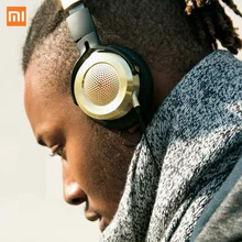 Best Buy New Version Xiaomi Headset Mi HiFi Stereo Headphone with Mic Foldable 3.5mm Music Earphone Beryllium Diaphragm Microphone Luxury
