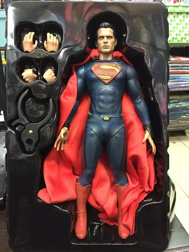 Игрушки HC DC Супермен и Marvel Мстители Капитан Америка супер герой фигурки игрушки - Цвет: superman no box