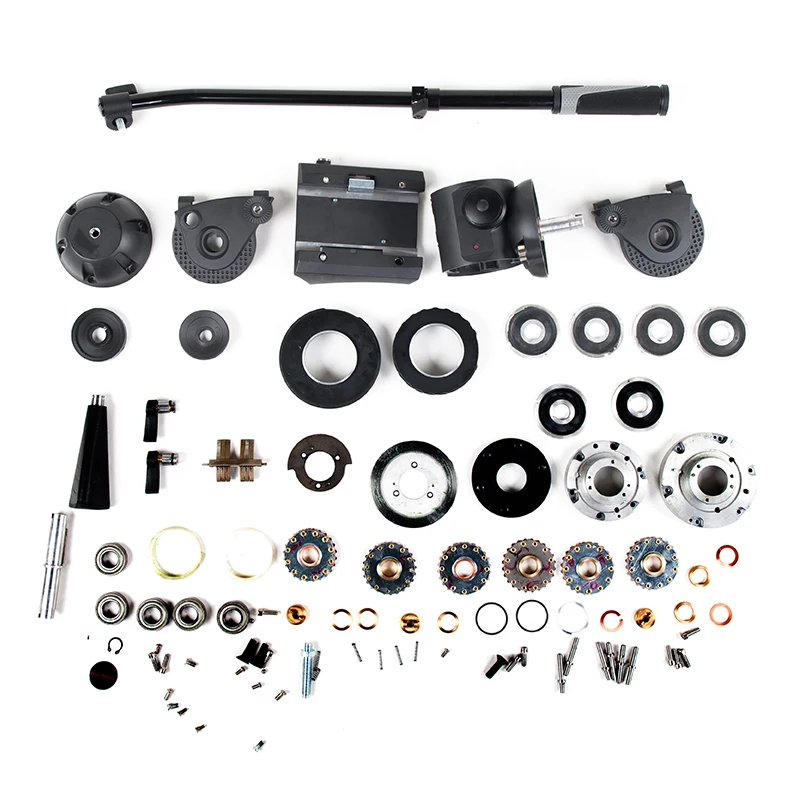 miliboo M8 Broadcast Movie Video Head Load 25kg Aluminum  Heavy Duty Monopod Tripod Fluid Head 100mm Bowl