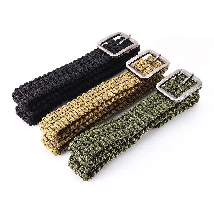Survival Paracord Belt 550 Paracord Belt Utility Belt Milspec Cord