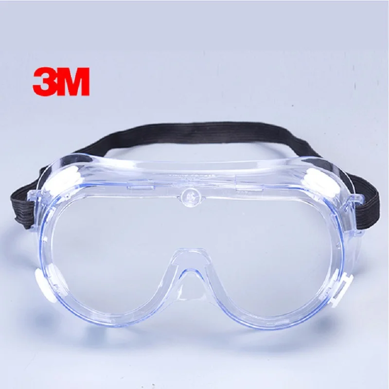 3M 1621 анти-ударные химические брызги защитные очки Экономичные защитные очки лабораторные песочные Верховые очки для работы