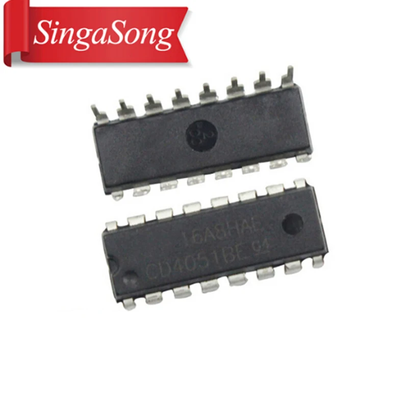 

10PCS/LOT CD4051BE CD4051 4051BE 4051 DIP16