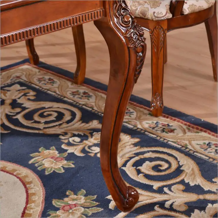 Modern Style Italian Dining Table, 100% Solid Wood Italy Style Luxury Dining Table o1121