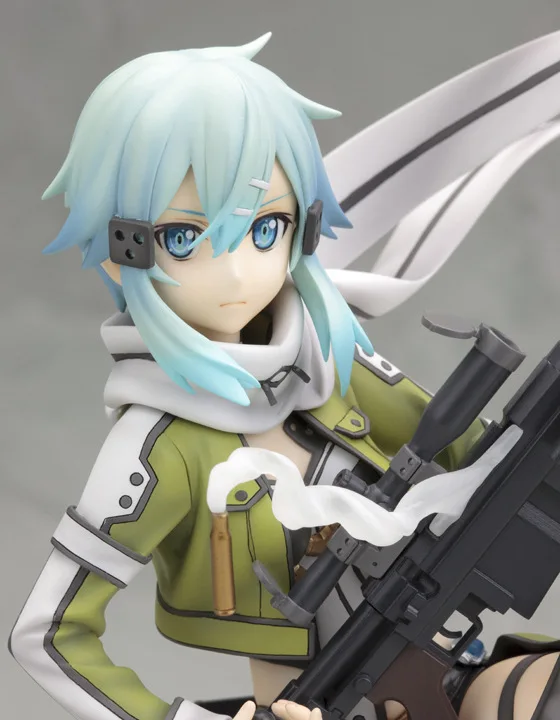 Sword Art Online II аниме фигурка Asada shino Sinon экшн Игра Gun Gale GGO ПВХ модель 8 'ཐ см