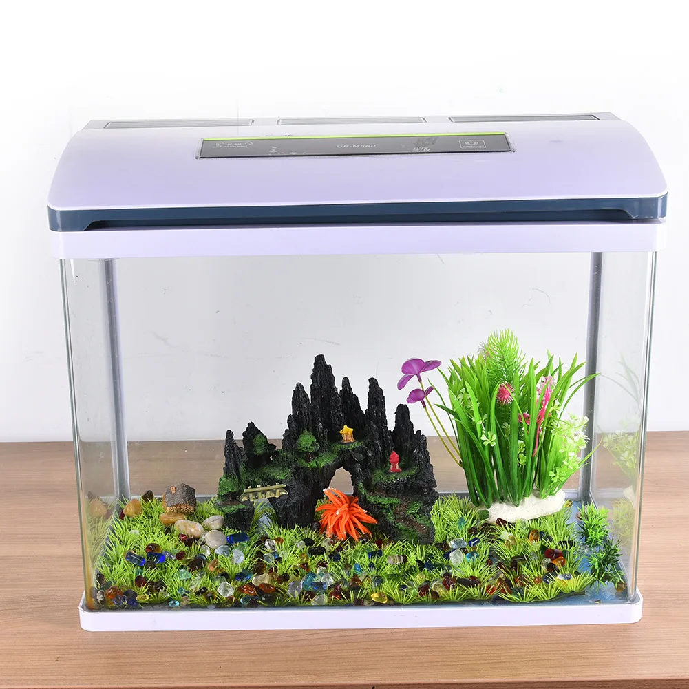 

500g Colorful Mixed Gemstone Crystal Stone Aquarium Fish Tank Vase Decorative Marbles Landscape Aquatic Bottom Sand Stone