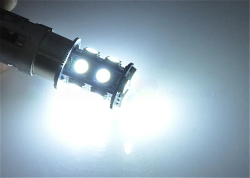 1156 1157 382 BA15S BAY15D p21/5 Вт bay15d PY21W Светодиодная лампа 13 smd 5050 стоп сигнал заднего хода 12