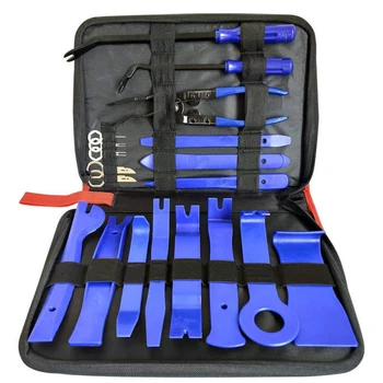 

19pcs Opening Tool Set Car Trim Removal Tool Set Hand Tools Pry Bar Panel Door Interior Clip Car Repair Tool Kit