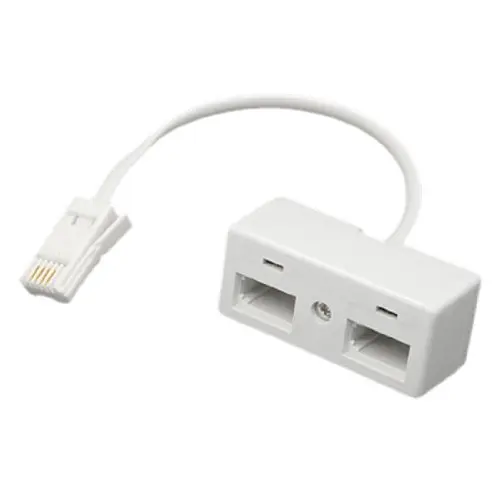 Buy SCLS Hot New Plastic One BT Plug to Two UK BT