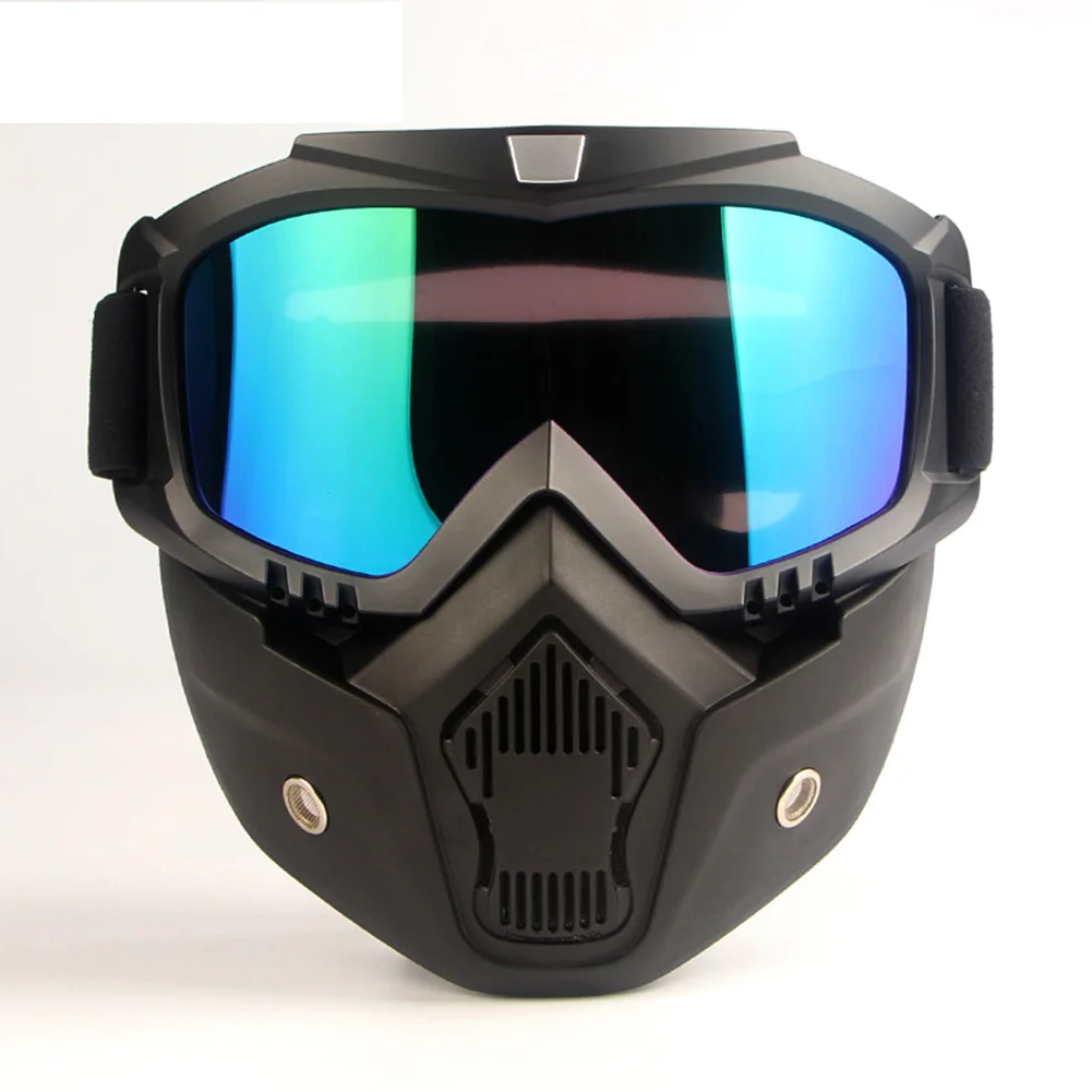 

New Arrival Motorcycle Helmet Motocross Modular Mask Detachable Filter Mouth Goggles Eyewear 2017 XR657