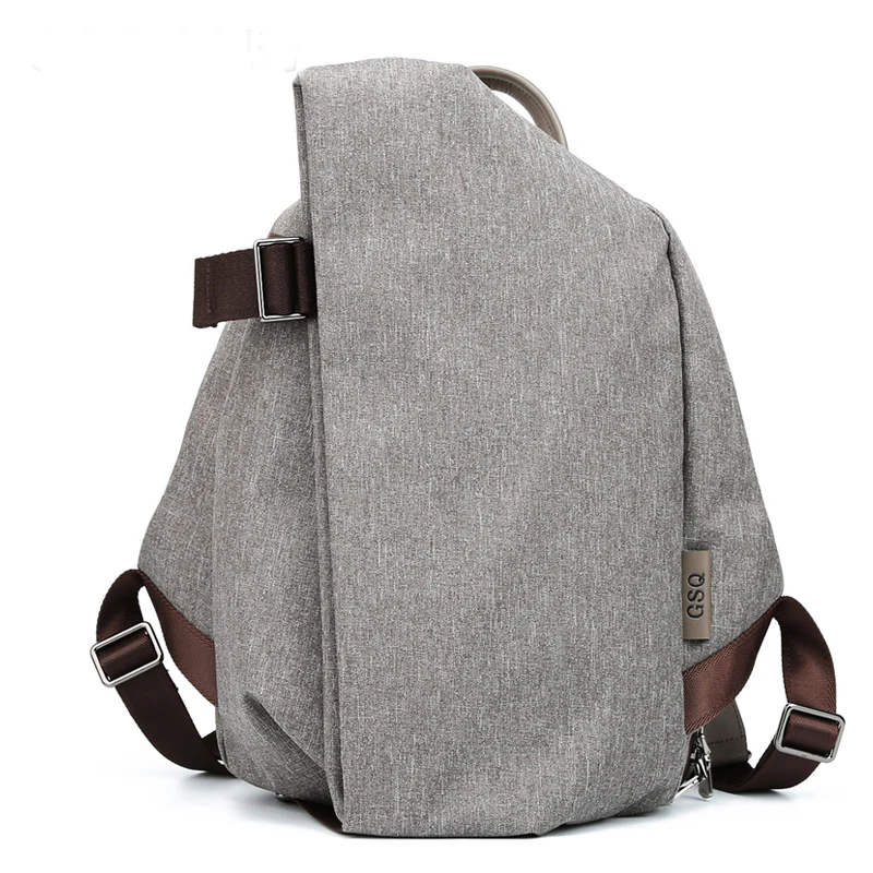 GSQ Men Backpack Fashion Batwing Type Men's Casual Daypacks High