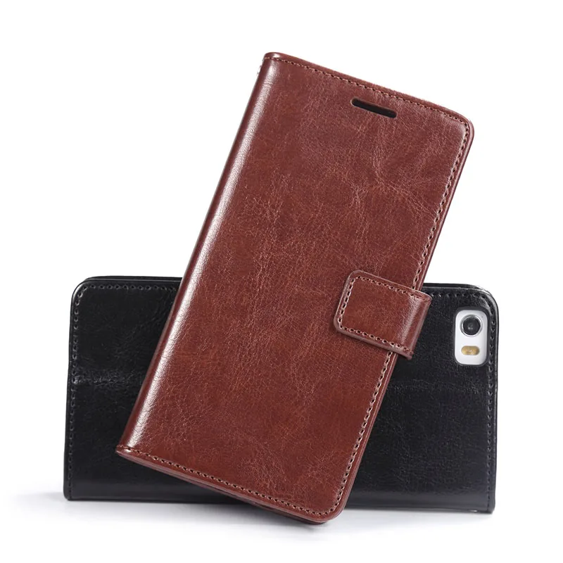 

Hand Made for Xiaomi Mi 5 leather Cover Flip Case Kickstand Wallet Phone Card Case