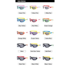WarBLade высокое качество Детская безопасность солнцезащитные очки для мальчиков и девочек Детские поляризационные солнцезащитные очки с силиконецаином спортивные очки