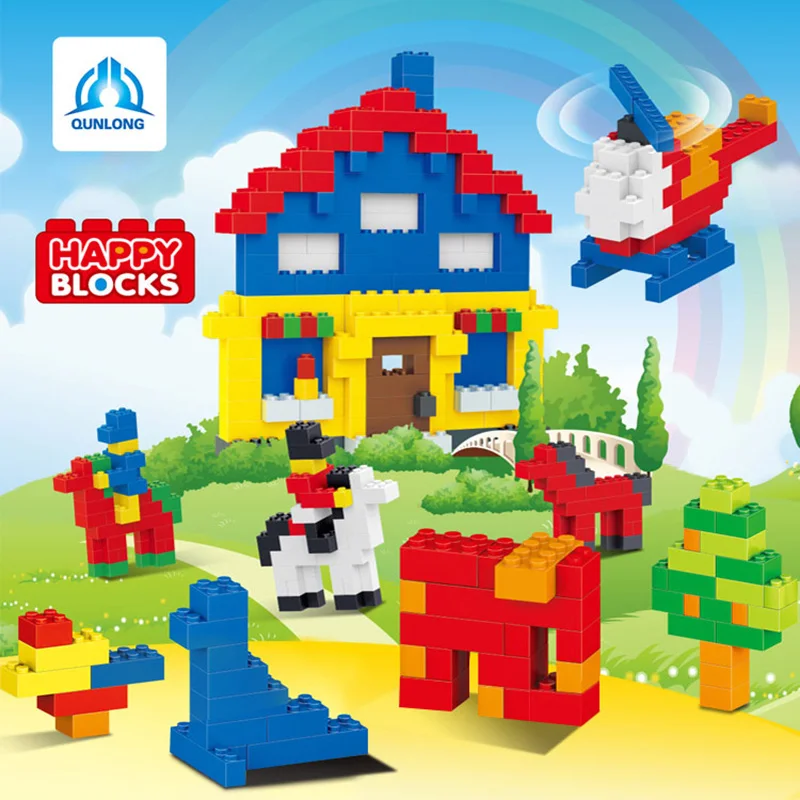 Qunlong 1000pcs DIY Model Building Blocks Compatible Legoe Classic Creative Brick City Construction Action Figures Enlighten Toy baby-building-toys : image Qunlong 1000pcs DIY Model Building Blocks Compatible Legoe Classic Creative Brick City Construction Action Figures Enlighten Toy baby-building-toys