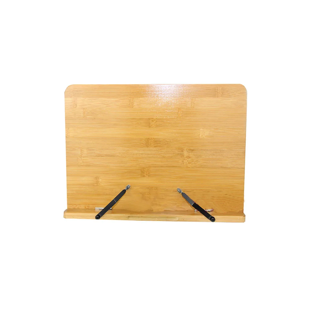 

Kids Adjustable Holder For Students Book Stand Ergonomic Reading Frame Office Professional Natural Bamboo Gifts School Support