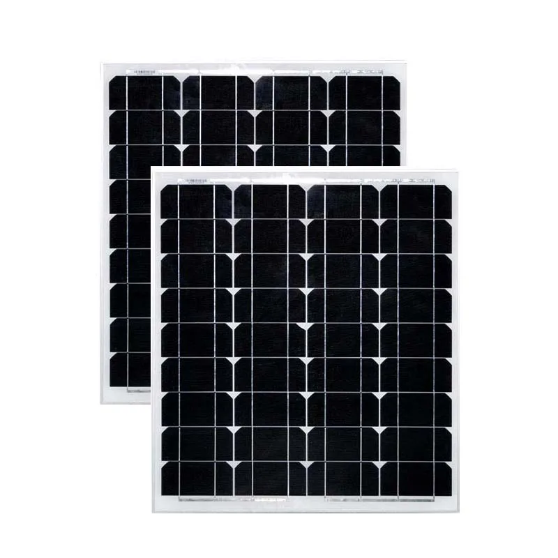  Singfo TUV Panneau Photovoltaique 12v 50w 2 PCs Panneau Solaire 24v 100w Camping Car 12v Battery Charger Energy System LM 