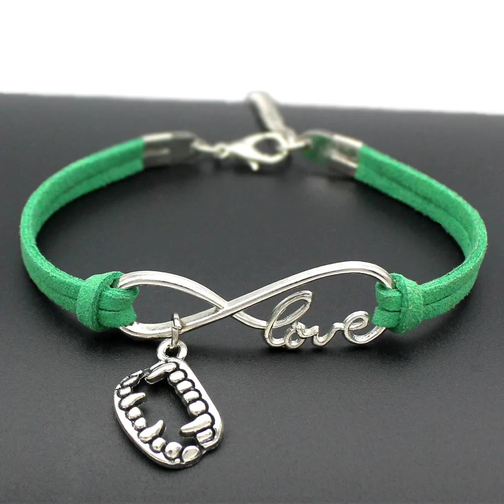 Браслет с подвесками в виде клыков вампира|bracelets for|charm braceletcharm bracelets for women |