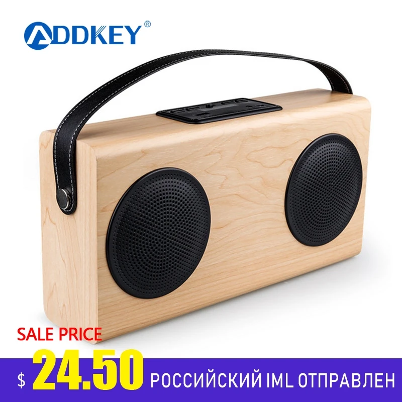 ADDKEY A006 Портативная колонка Bluetooth приемник аудио FM Беспроводная стерео звуковая