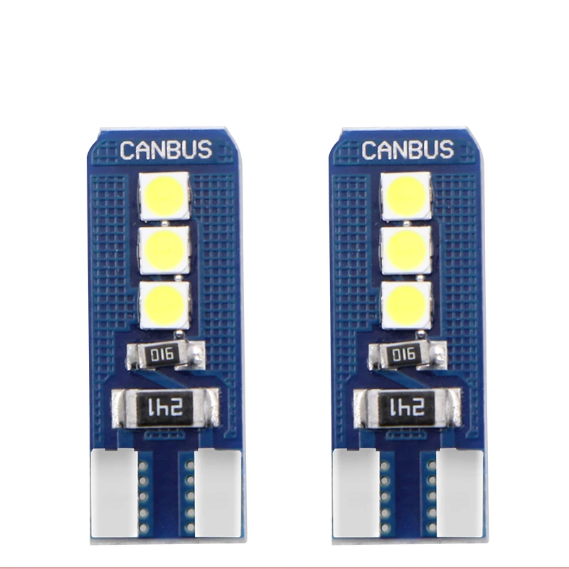 1 шт. стайлинга автомобилей авто светодиодный T10 Canbus 194 W5W 6 SMD 3030 Светодиодный лампочки нет ошибок светодиодные фары для парковки T10 светодиодный автомобильный боковой сигнал