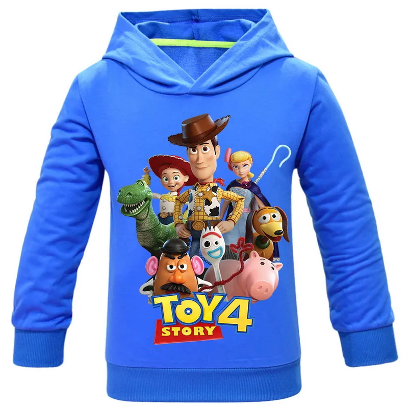Игрушка из фильма Story 4 Forky Alien Woody Толстовка детская футболка детская одежда пуловер для мальчиков и девочек Топы Повседневная футболка
