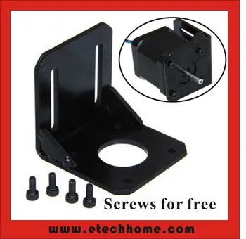 

10pcs/Lot Nema17 Mounting Bracket Screws Offered Free NEMA17 Stepper Servo Motor Bracket Mount Seat Support Holder