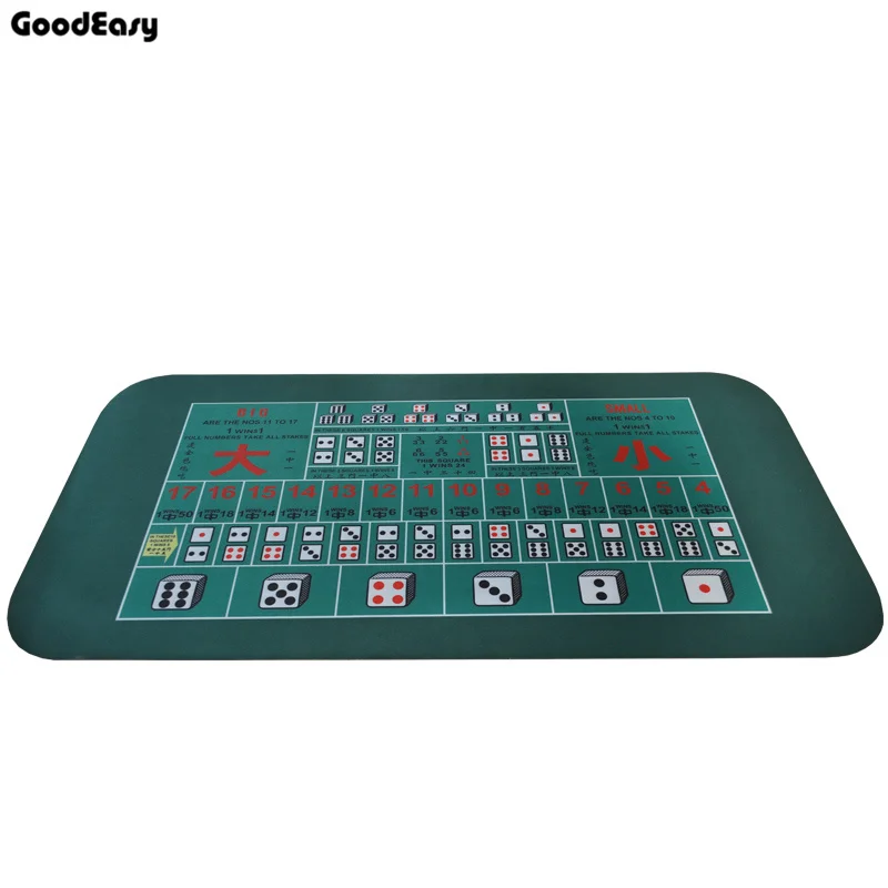  New Dice Game Suede Rubber Texas Hold'em Poker Table Mat Digital Printing Poker Gaming Table Cloth 