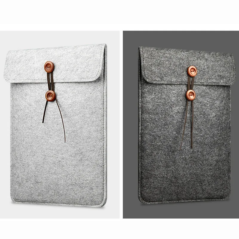 Laptop Case Sleeve For MacBook Air Pro 11.6 13.3 15.4 Inch Waterproof Button Type Notebook Bags Laptop Bag For Ipad Xiaomi ASUS (3)