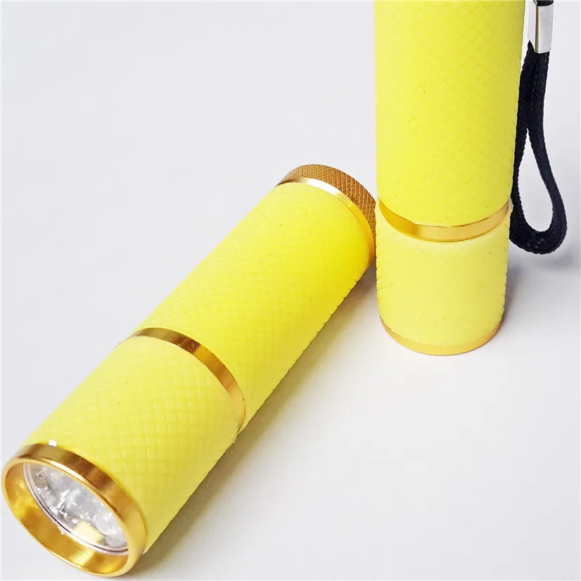 Portable Mini UV Lamp 6W 9led Nail lamp UV led Gel nail Polish Curing