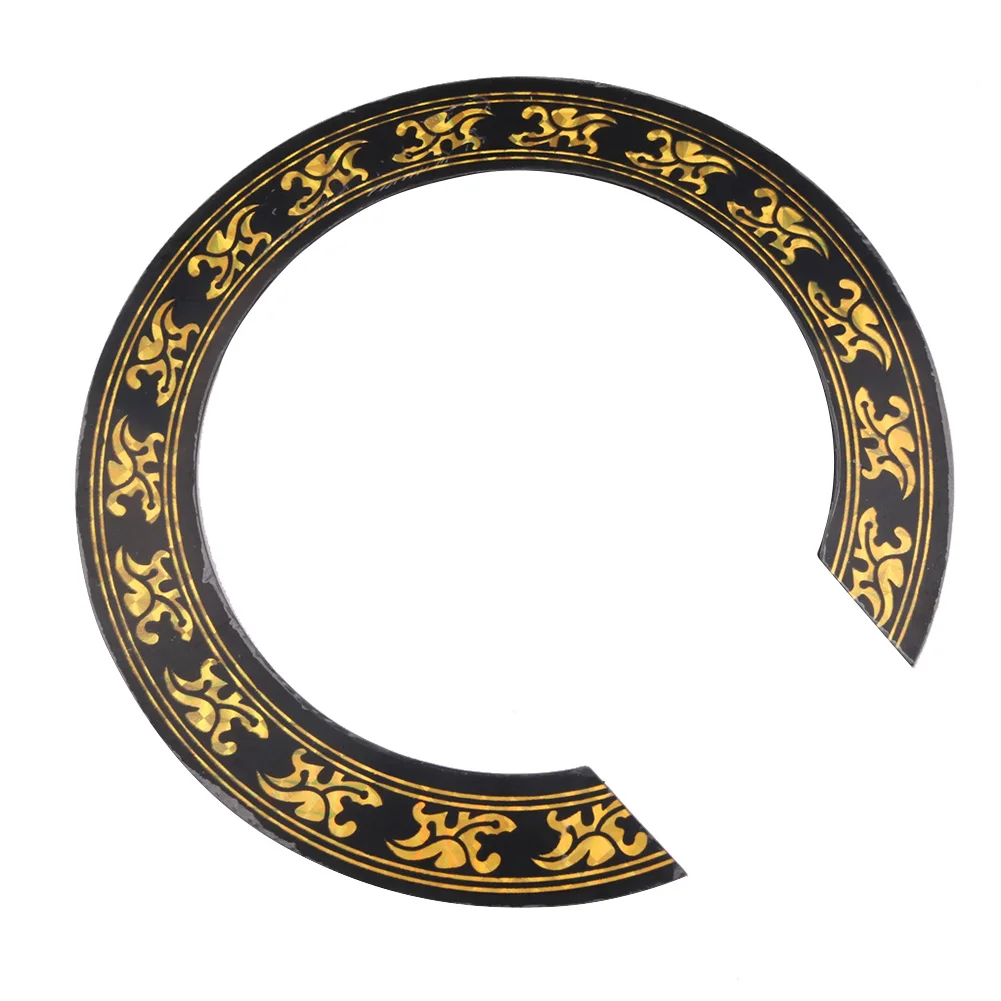 

Soundhole Decal Sticker Rosette Parts Replacement Decoration for Acoustic Guitar &T8