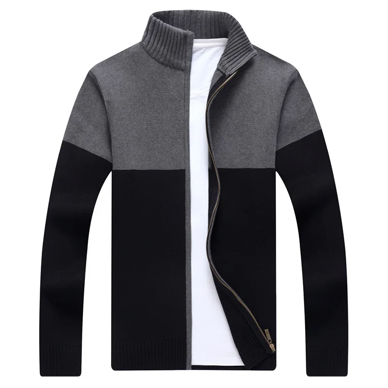 

MRMT 2019 Brand Men's Jackets Knitting Sweaters Leisure Vertical Collars Overcoat for Male Sweater Cardigan Jacket Clothing