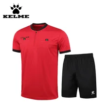 Kelme 2016 camiseta corta de los hombres de los chándales de fútbol árbitro de fútbol ajuste seco camiseta de futbol uniformes xxxl customiz 63