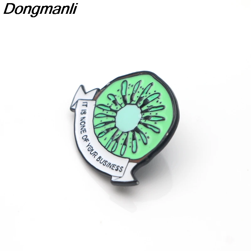 P3187 Dongmanli Стиль Гарри цитата это не ваш бизнес Kiwi металлические эмалированные