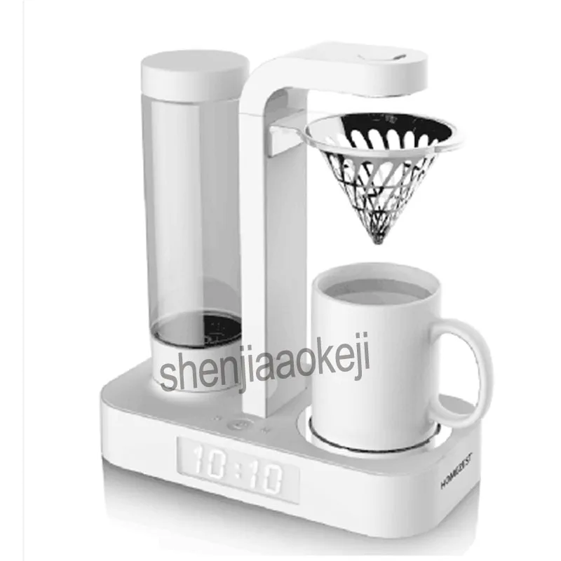 CM-602 Coffee machine Clock automatic American  drip office mini coffee pot machine Hand punch coffee machine Household 220v 