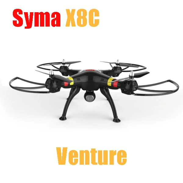 Syma X8C 2 4G 4ch 6 Axis Venture with 2MP Wide Angle Camera RC Quadcopter RTF