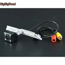 BigBigRoad For Brilliance V5 Car Rear View Reverse Backup Camera HD CCD Night Vision parking camera in License Plate Light Hole