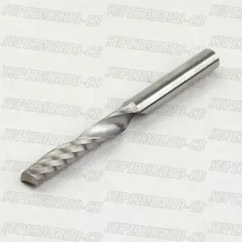 

5x 4mm Carbide CNC Router Bits Single Flute Tools 17mm (1Lx417)