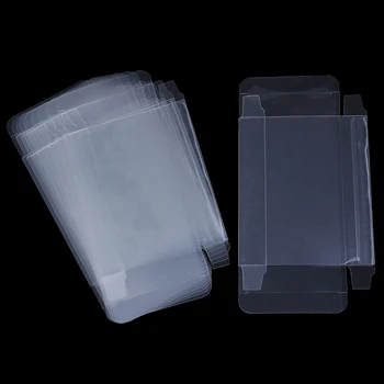 

10pcs/lot Clear Transparent Carts Box Case For Nintend N64 Cartridge CIB Protectors new
