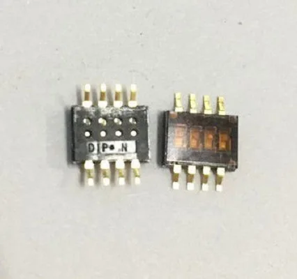 20Pcs Red 2.54 mm Pitch DIP Switch Module 8-Bit 8-positions Way Slide TYPE IC LN