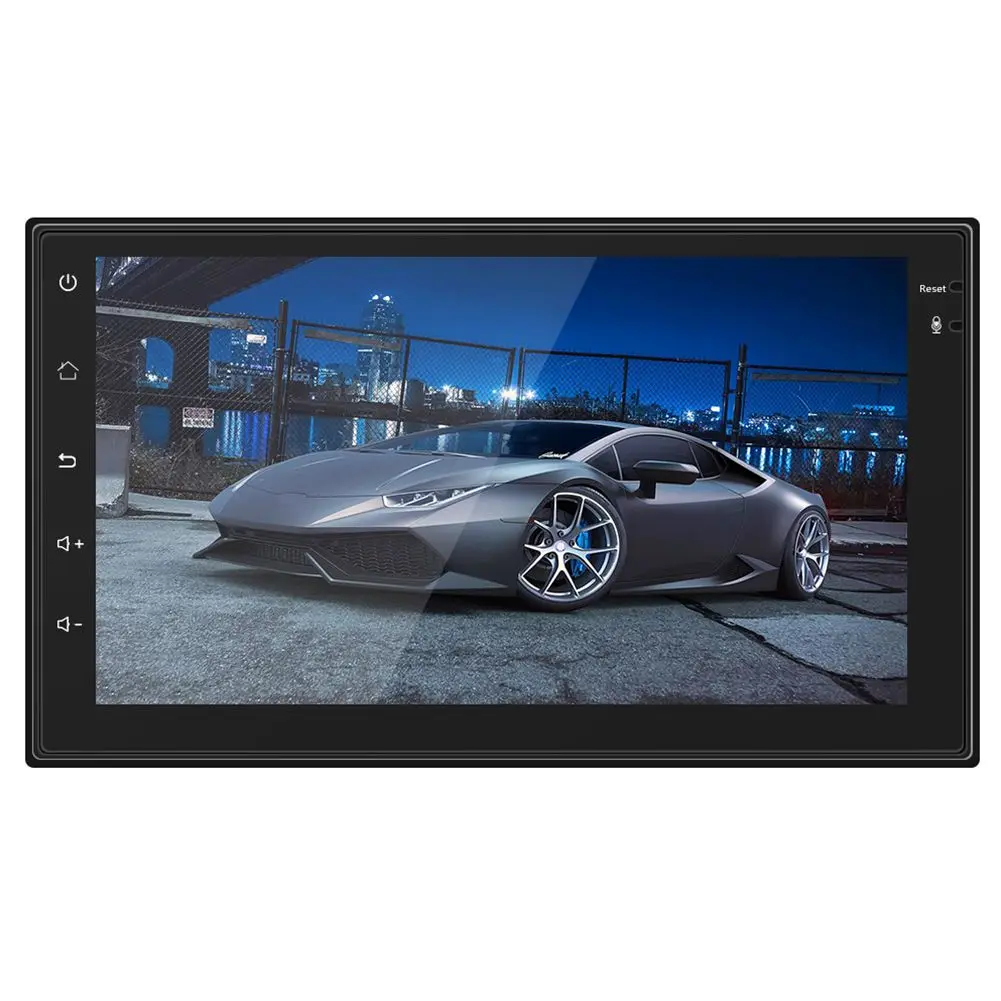 Android автомобиль радио mp4 mp5 плеер bluetooth Wi-Fi навигации gps 1 г 16 сенсорный экран 4 ядра 7