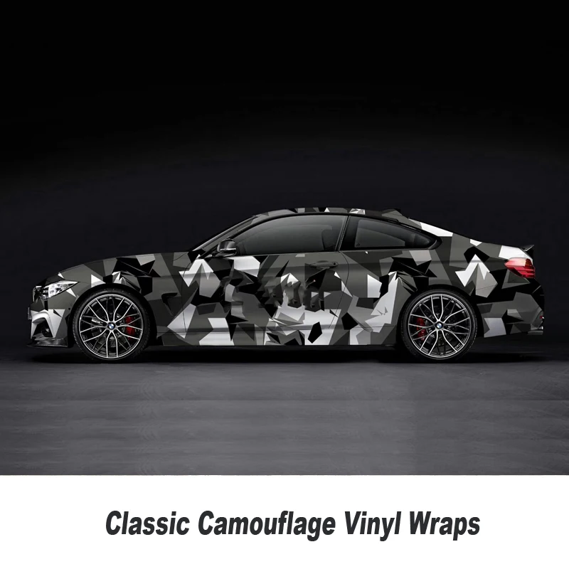 Matt Camo Vinyl Wrap Roll for Truck Jeep SUV Graphics Camouflage Vinyl Film Full Body Car Stick