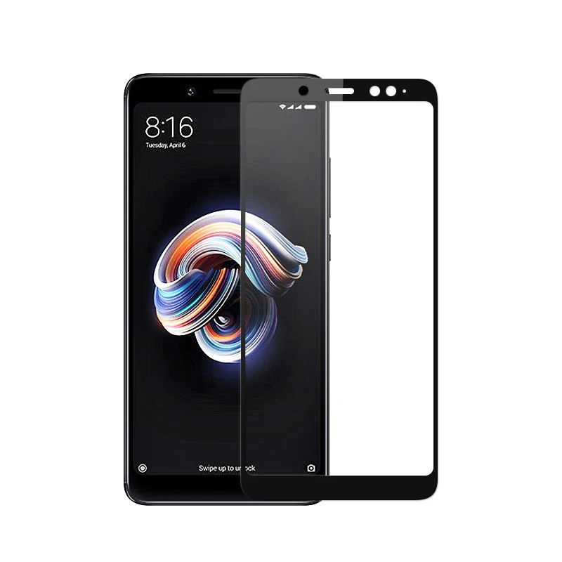 Full Tempered Glass For Xiaomi Redmi Note 5 Pro Note 5 Prime Screen Protector Protective Cover Film Toughened Glass