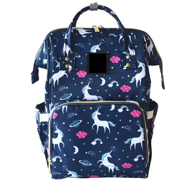Модная сумка для мам, сумка для беременных, Большой Вместительный рюкзак для путешествий, дизайнерская сумка для кормления ребенка, сумка для пеленок, сумка для подгузников - Цвет: Style3-F