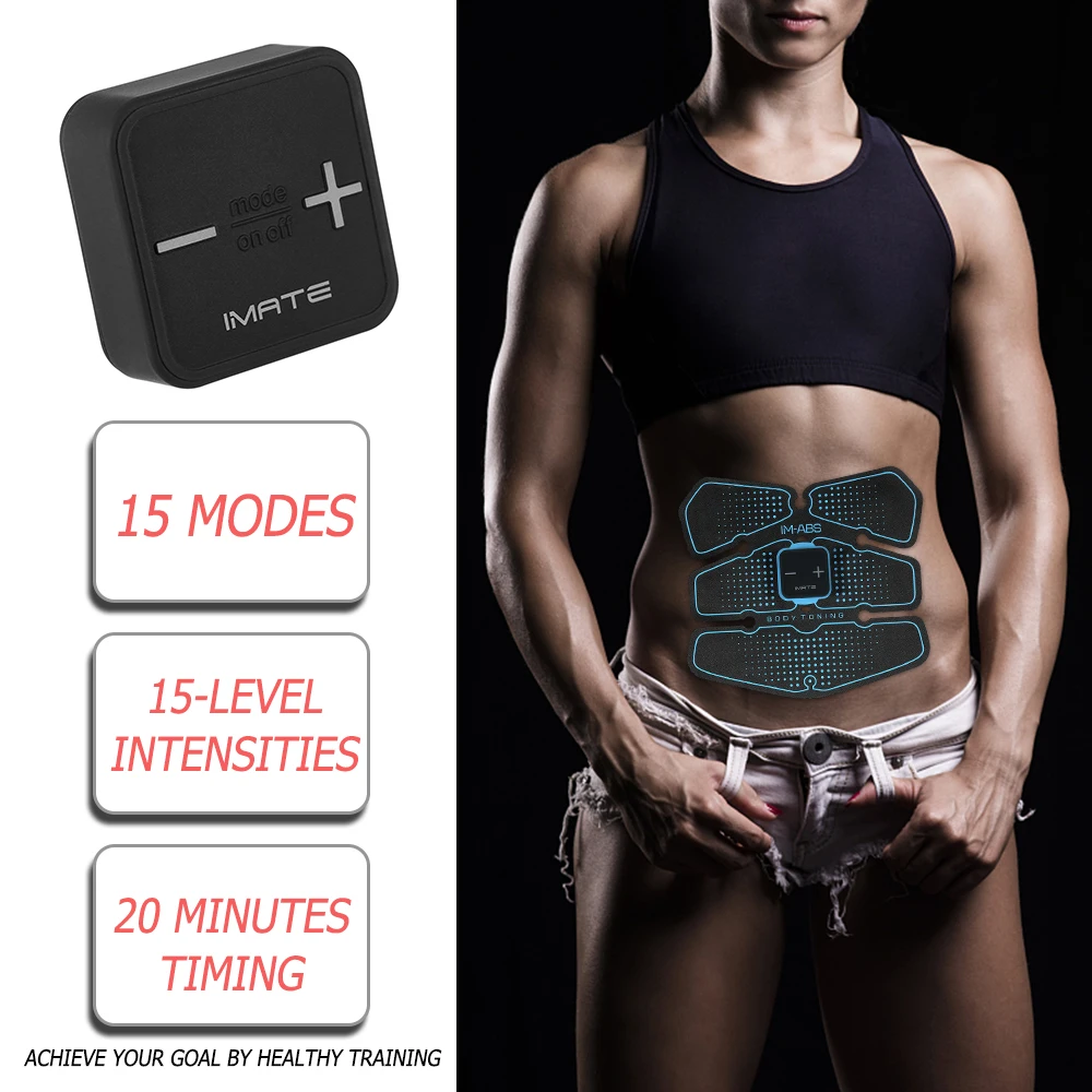 Vibration Abdominal Muscle Trainer  (10)