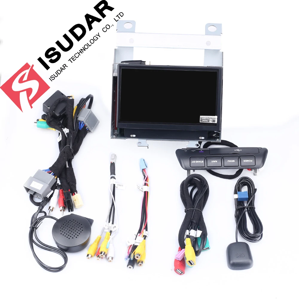 Isudar автомобильный мультимедийный плеер 2 Din Android 9 для Land Rover/freelander 2007 2012 gps Automotivo