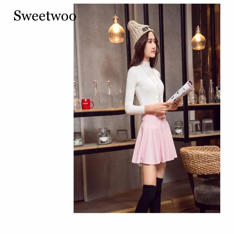 New Girls A Lattice Short Dress High Waist Pleated Tennis Skirt Uniform With Inner Shorts Underpants For Badminton Cheerlea