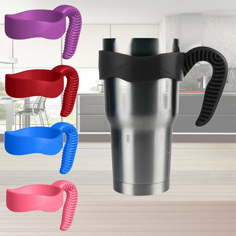 

Cup Holder Saucer Cup Handle Fashion Bending Food Grade PP 20 Oz Tumbler Travel Tumbler Replacement Drinkware Drink Containers