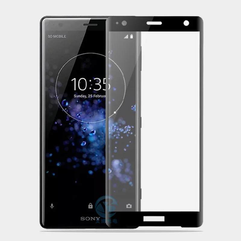 9 H 3D كامل غطاء الزجاج المقسى لسوني XZ2 H8216/66/96 واقي للشاشة طبقة رقيقة واقية لاريكسون XZ2 المدمجة H8314/24 الحرس