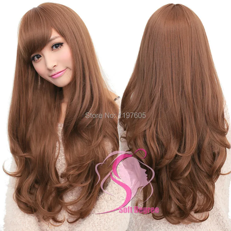 Degre Suave Sexy Hair Fashion 4 Colores De Onda Larga De La