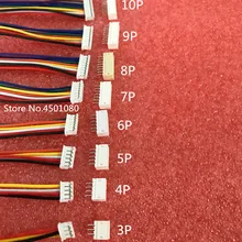 10 комплектов Mini Micro ZH 1,5 2/3/4/5/6/7/8/9/10 Pin JST разъем с 100 мм Длина провода, кабели